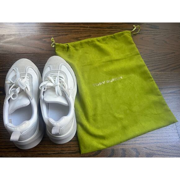 Tory Burch Women's Good Luck Trainer Sneakers Sz. 7 NWT - Picture 8 of 8